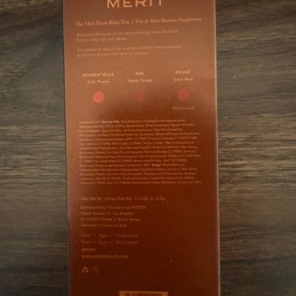 MERIT Holiday 2023 Flush Balm Cream Blush Set - Picture 3 of 5